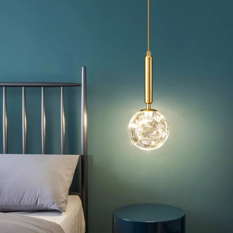 Hanging Moon Lamp - 1 PC Modern Home Decor LED