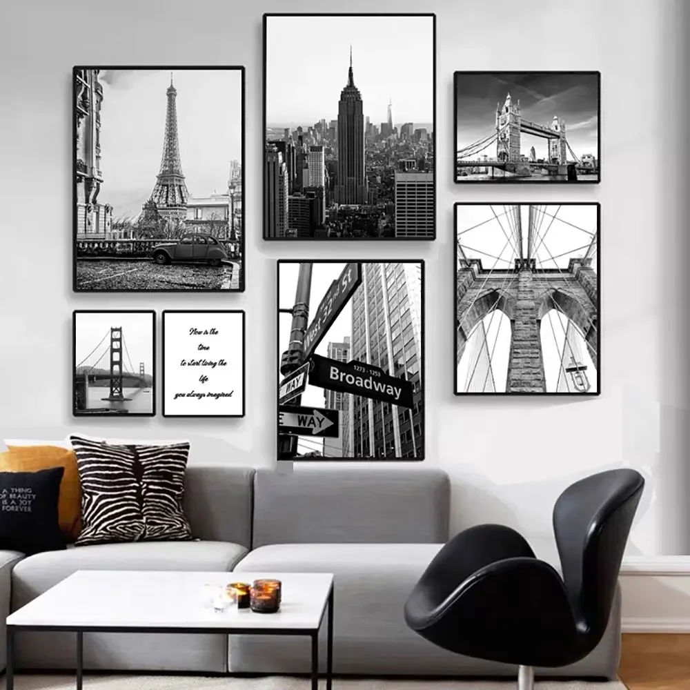 Home Decor London - Modern City Landmarks New York London