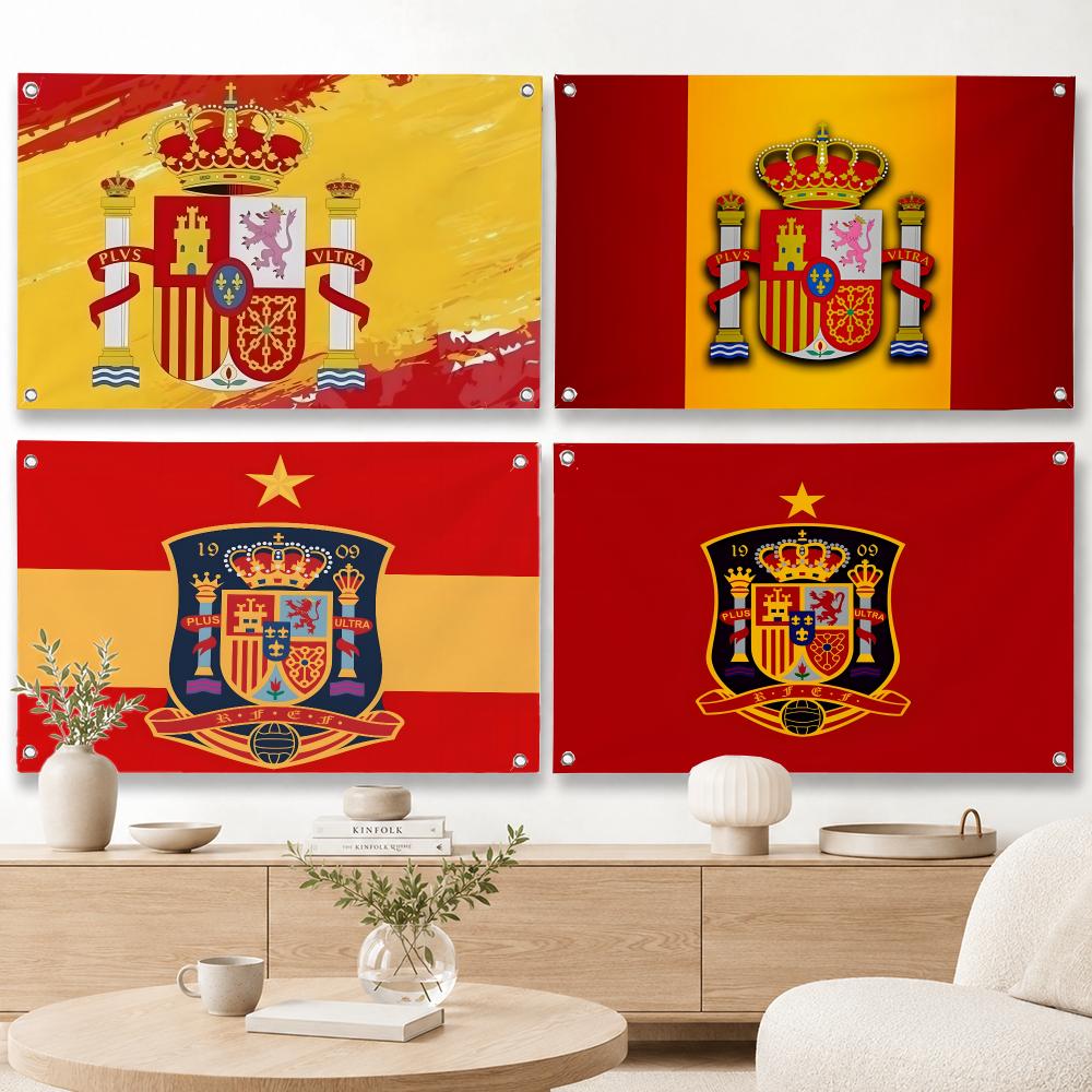 Home Decor Location - Location Spain Flags Home Yard &