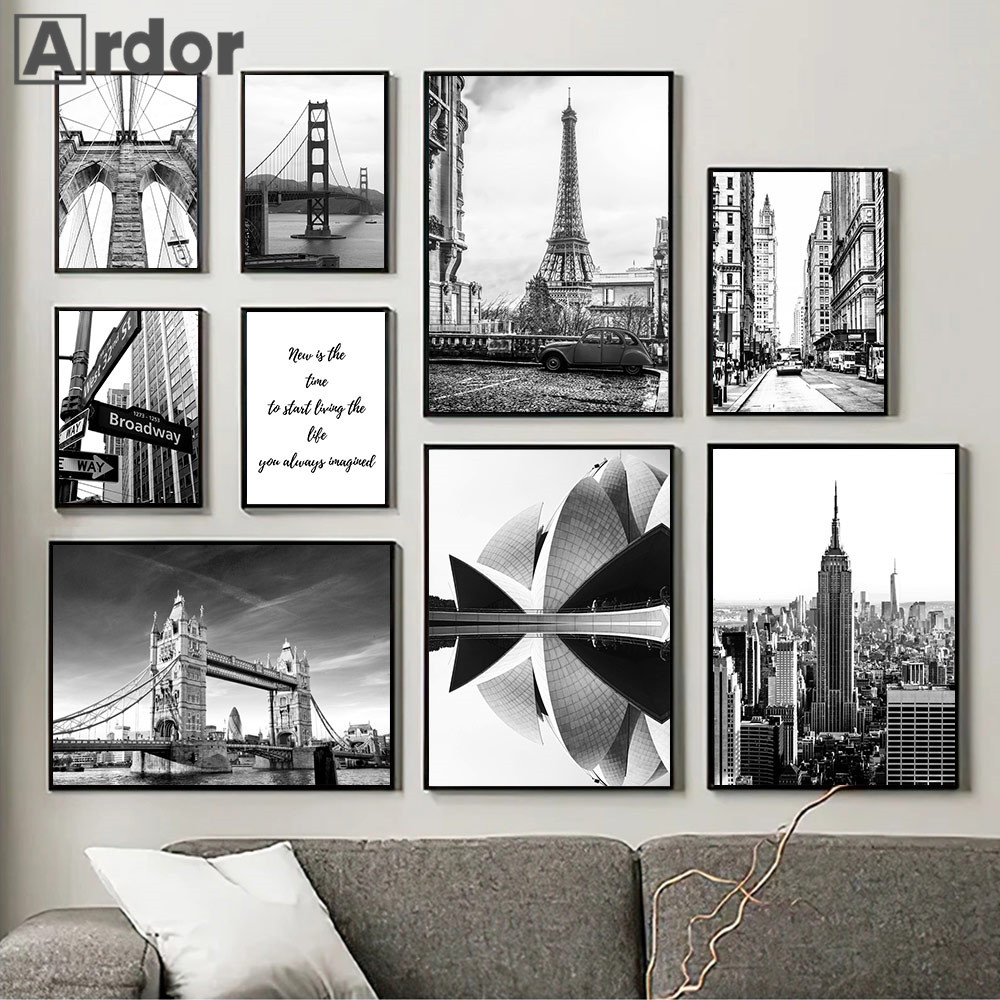 Home Decor London - London Sydney New York Famous City