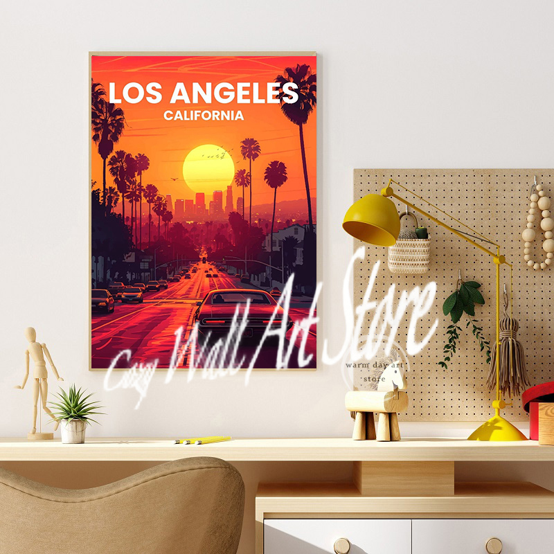 Los Angeles Santorini Greece R - Home Decor London 评论和价格