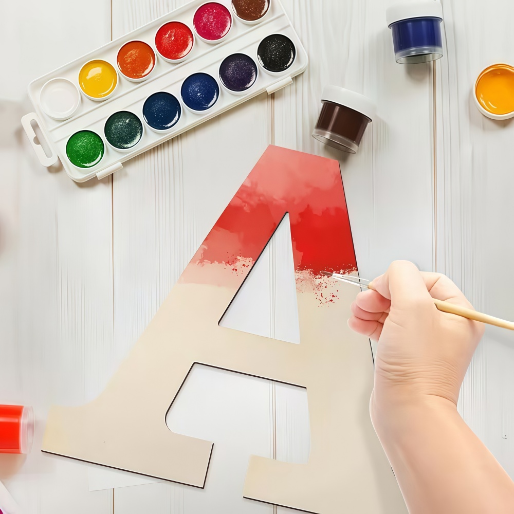 26pcs Designable Wood Letters  - Wooden Letter Sign 评论和价格