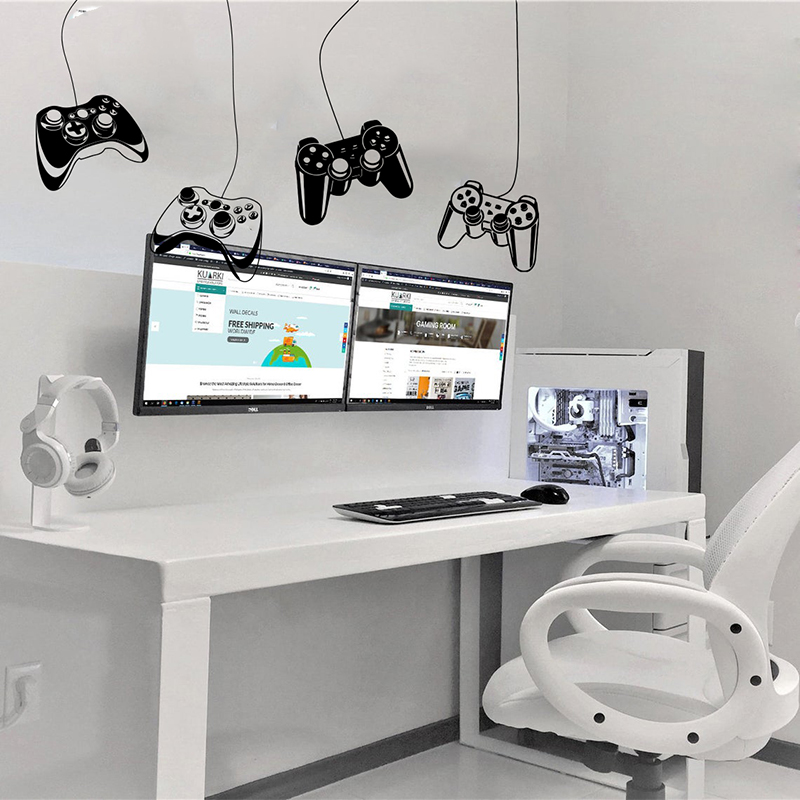 4Pcs Game Controller Wall Stic - Home Decor Xbox Games 评论和价格