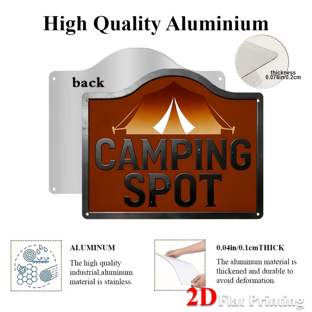 1pc 2D Flat Sign Artwork Depic - Home Decor Location 评论和价格