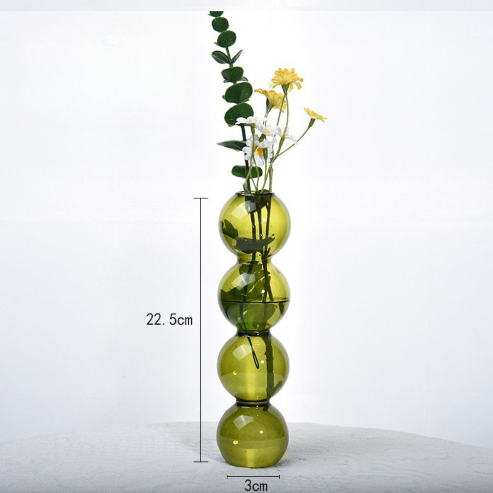 Simple Style Coloful Glass Vas - Glass Vase Nordic 评论和价格