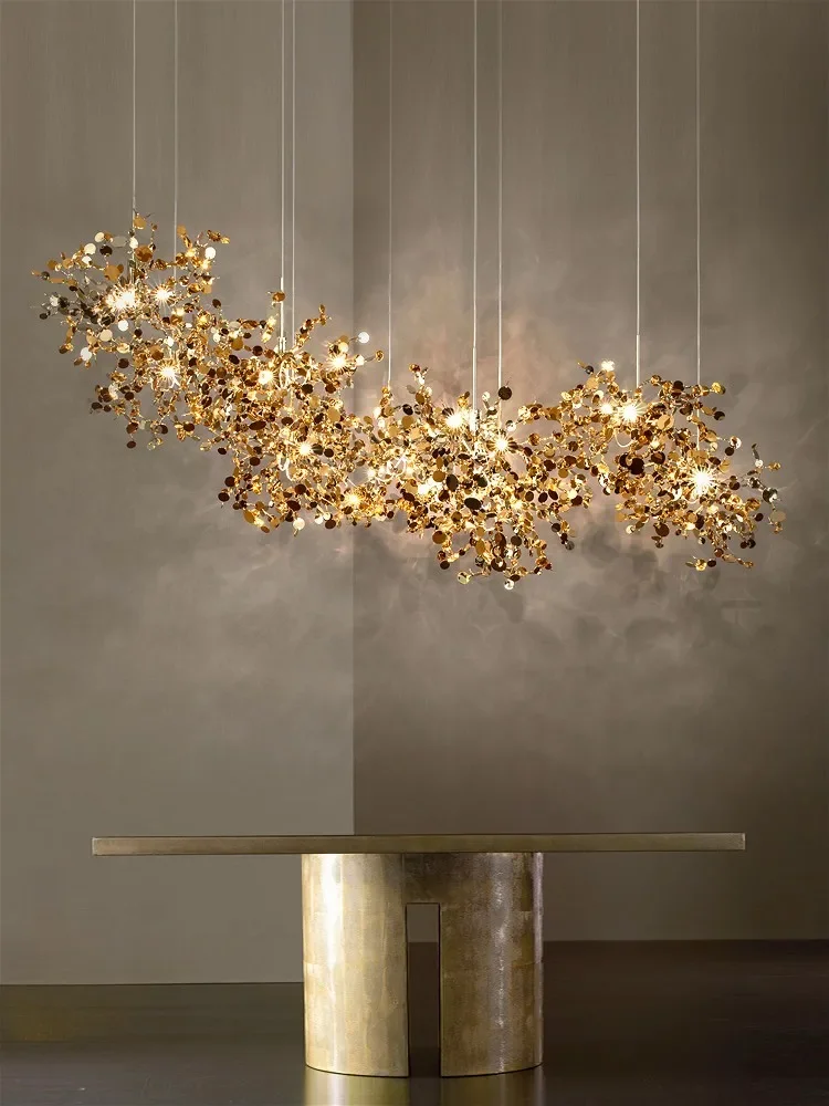 Modern Creative Stainless Stee - Hanging Moon Lamp 评论和价格