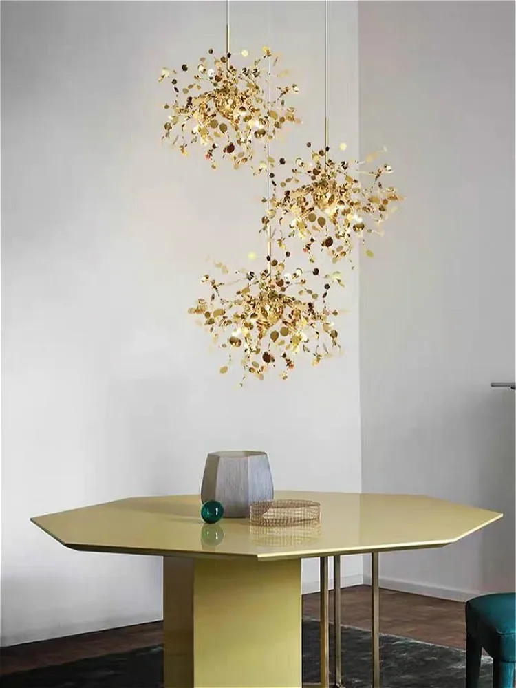 Modern Creative Stainless Stee - Hanging Moon Lamp 评论和价格
