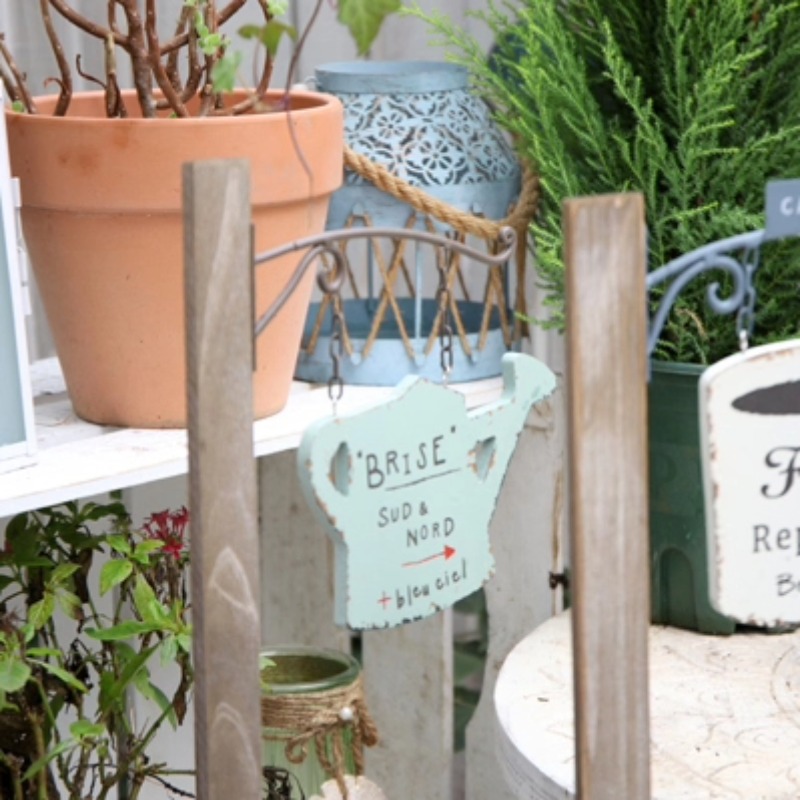 Rustic Garden Stake Sign - Ins - Wooden Letter Sign 评论和价格