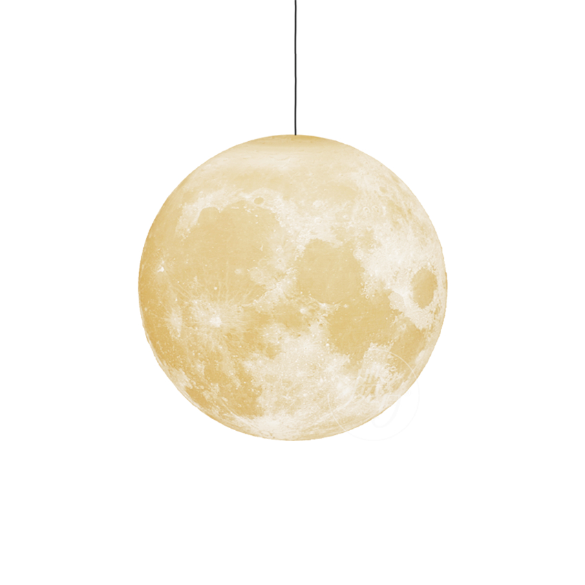 Nordic Moon Lights Pendant Lig - Hanging Moon Lamp 评论和价格