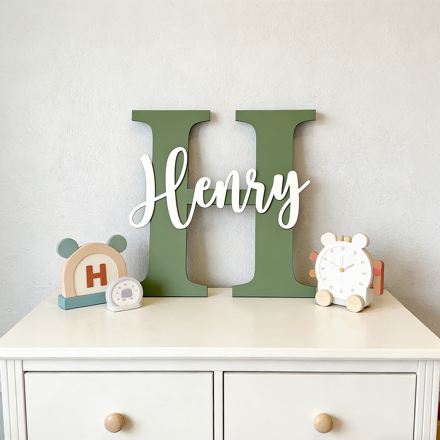 1pc Custom Two Layer Light Pur - Wooden Letter Sign 评论和价格