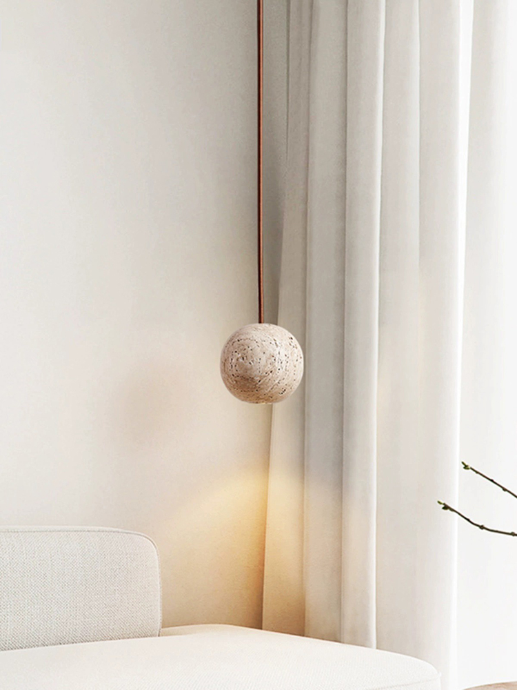 Led Pendant Lamp Stone Yellow  - Hanging Moon Lamp 评论和价格