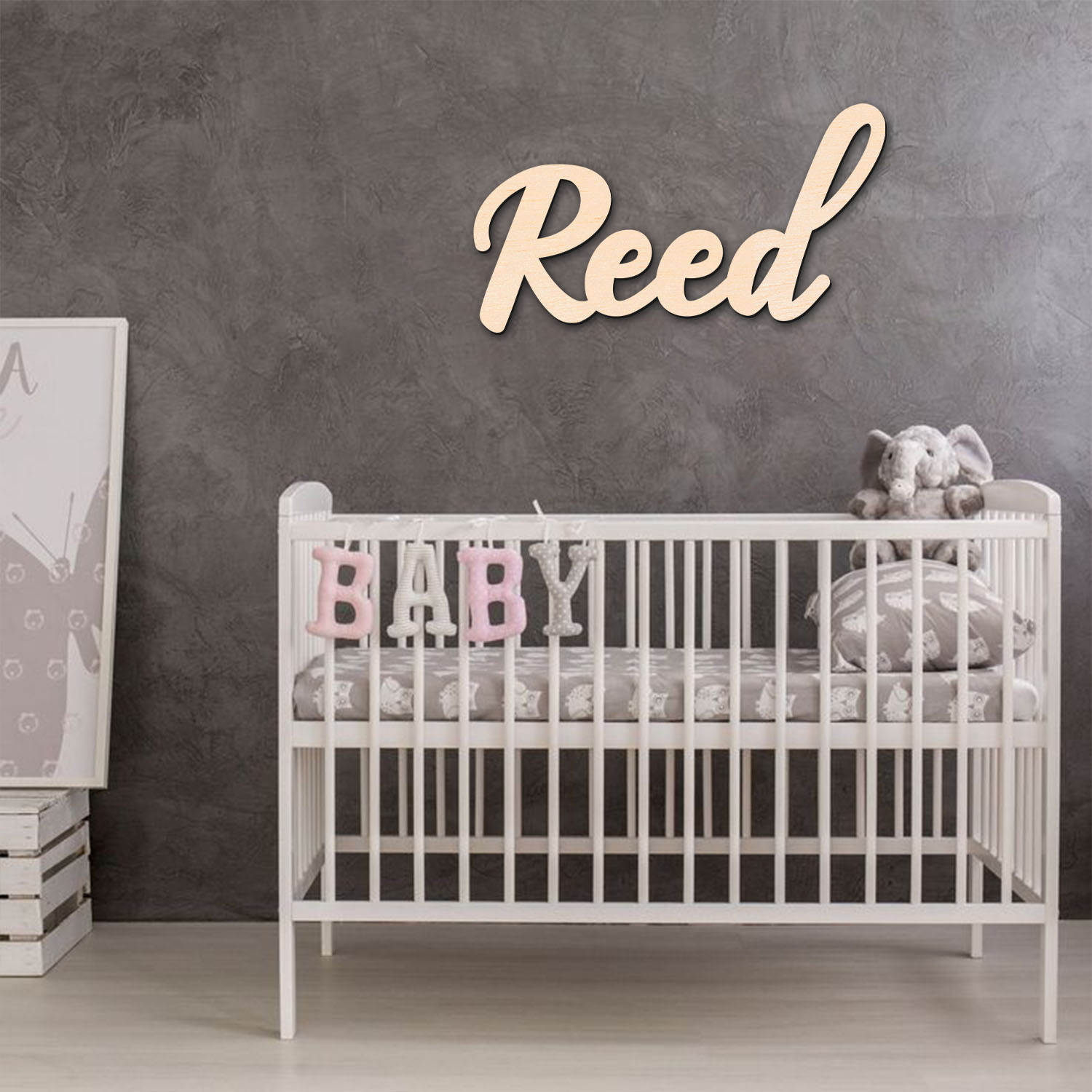 1pc personalized wooden surnam - Home Decor Com 评论和价格