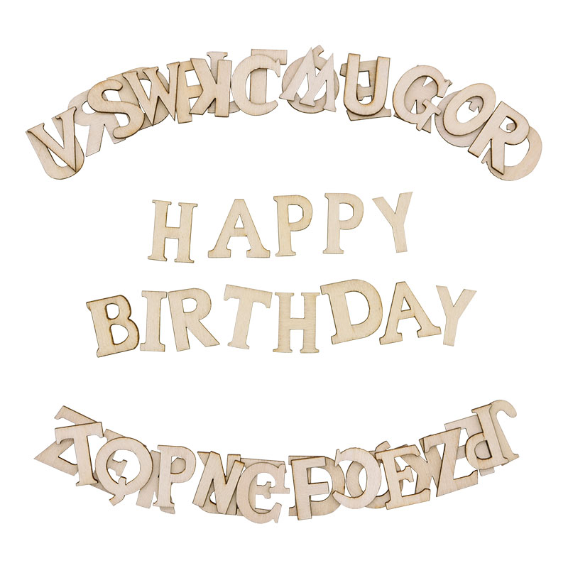 100pcs Wood English Alphabet D - Wooden Letter Sign 评论和价格