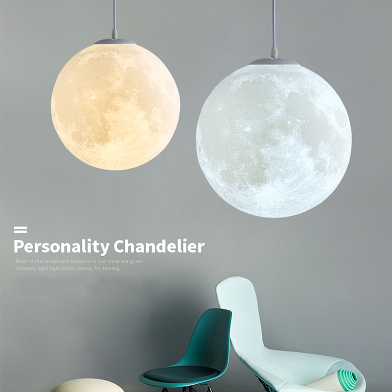Modern Creative Design Moon Pe - Hanging Moon Lamp 评论和价格