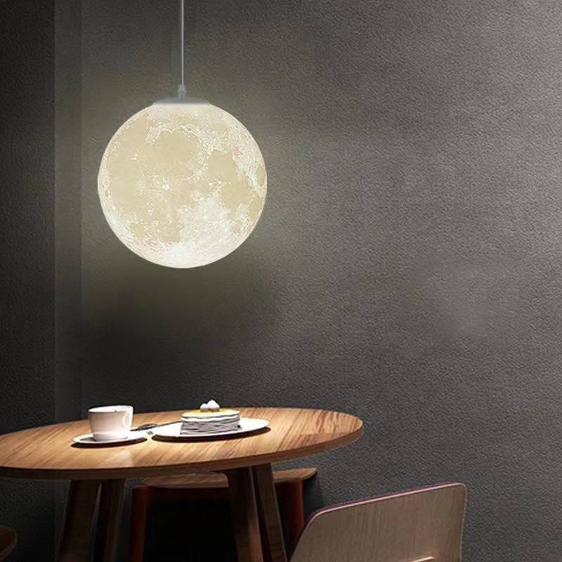 Modern Creative Design Moon Pe - Hanging Moon Lamp 评论和价格
