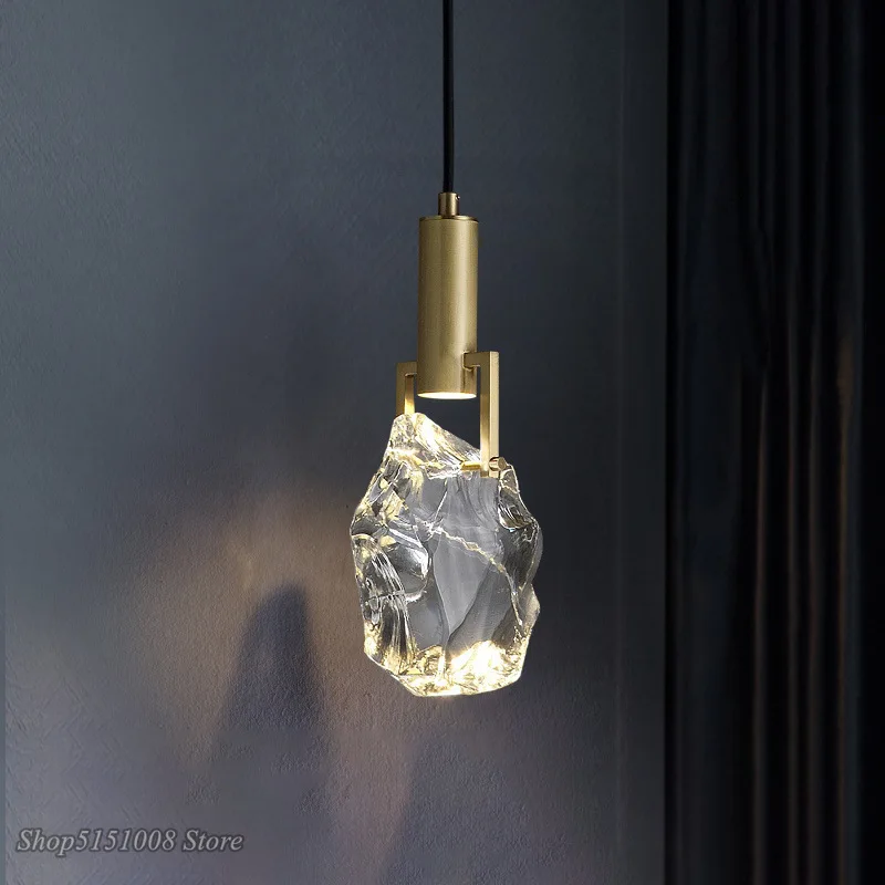 New Crystal Led Pendant lights - Hanging Moon Lamp 评论和价格