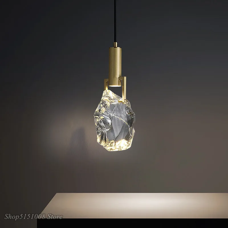 New Crystal Led Pendant lights - Hanging Moon Lamp 评论和价格
