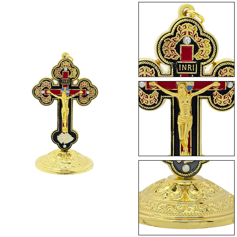 New2026 Catholic Standing Cruc - Home Decor Com 评论和价格