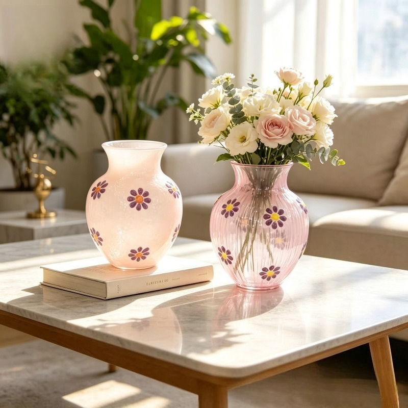 Daisy Home Decoration Nordic M - Glass Vase Nordic 评论和价格
