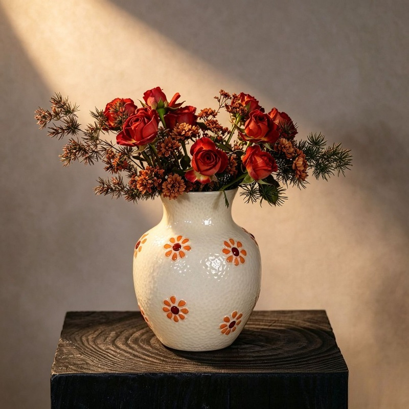 Daisy Home Decoration Nordic M - Glass Vase Nordic 评论和价格