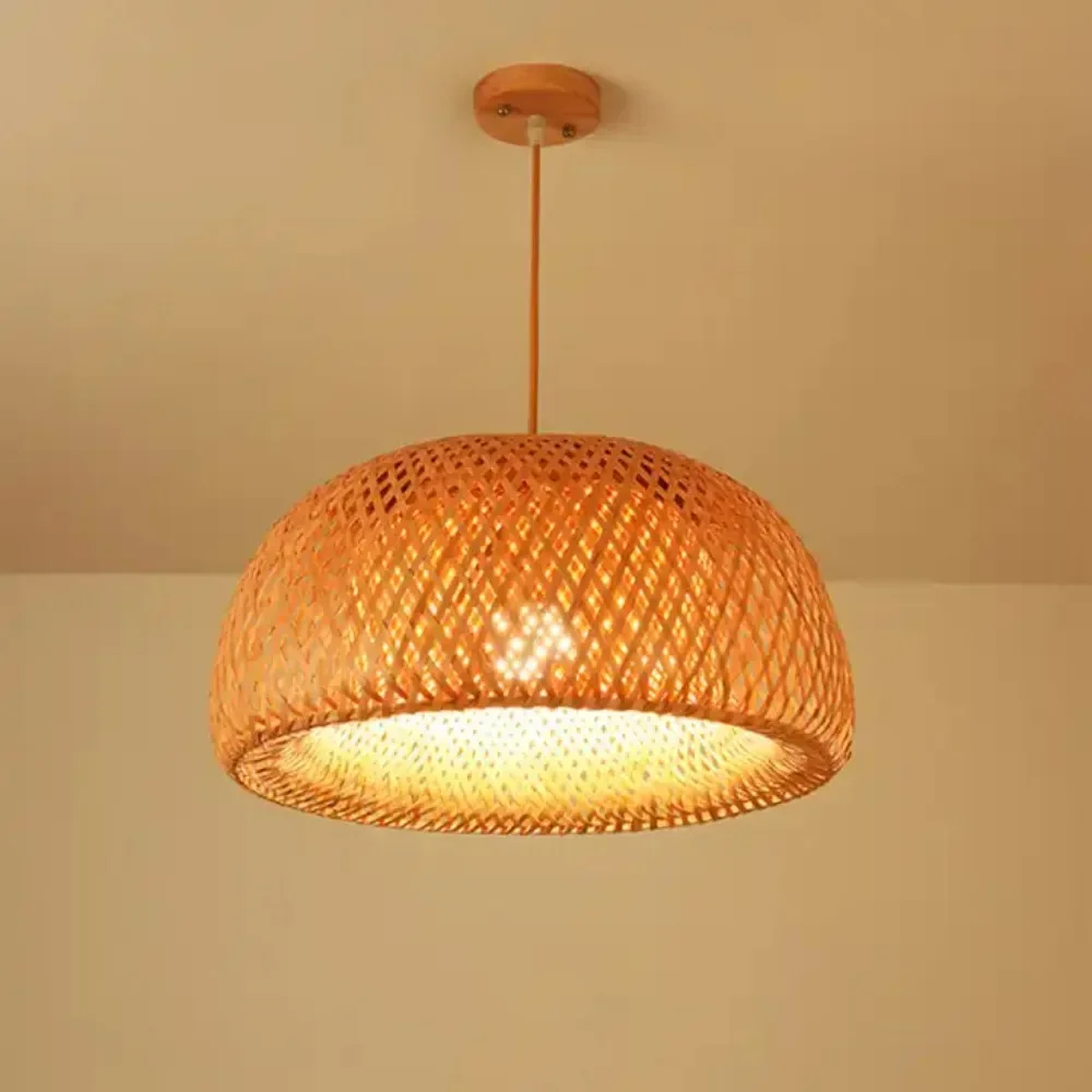 Handmade Wicker Hanging Lamps  - Hanging Moon Lamp 评论和价格