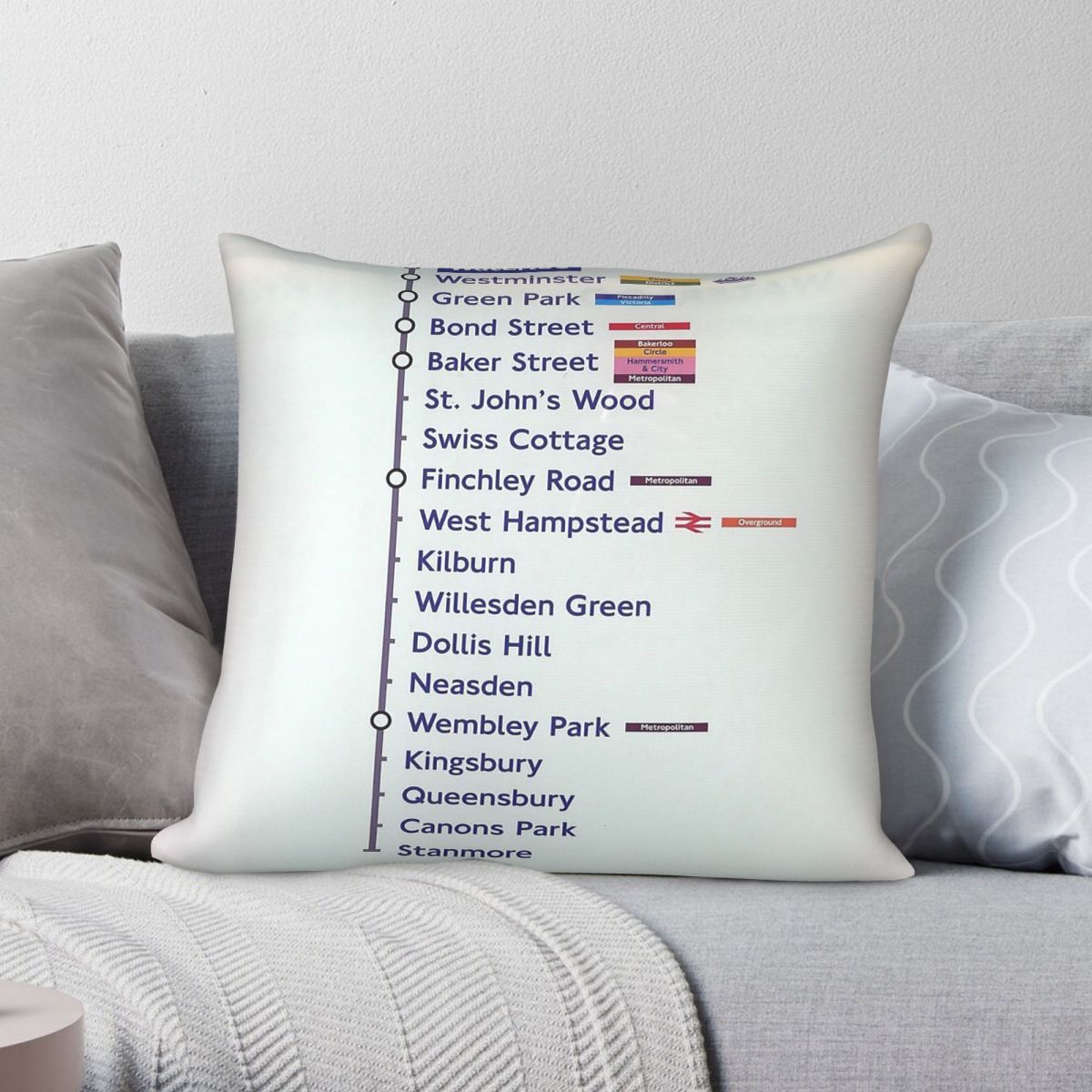 London Jubilee Line Westbound  - Home Decor London 评论和价格