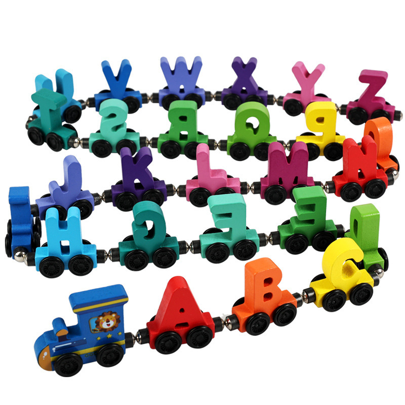 Children'S Wooden Magnetic Col - Wooden Letter Sign 评论和价格