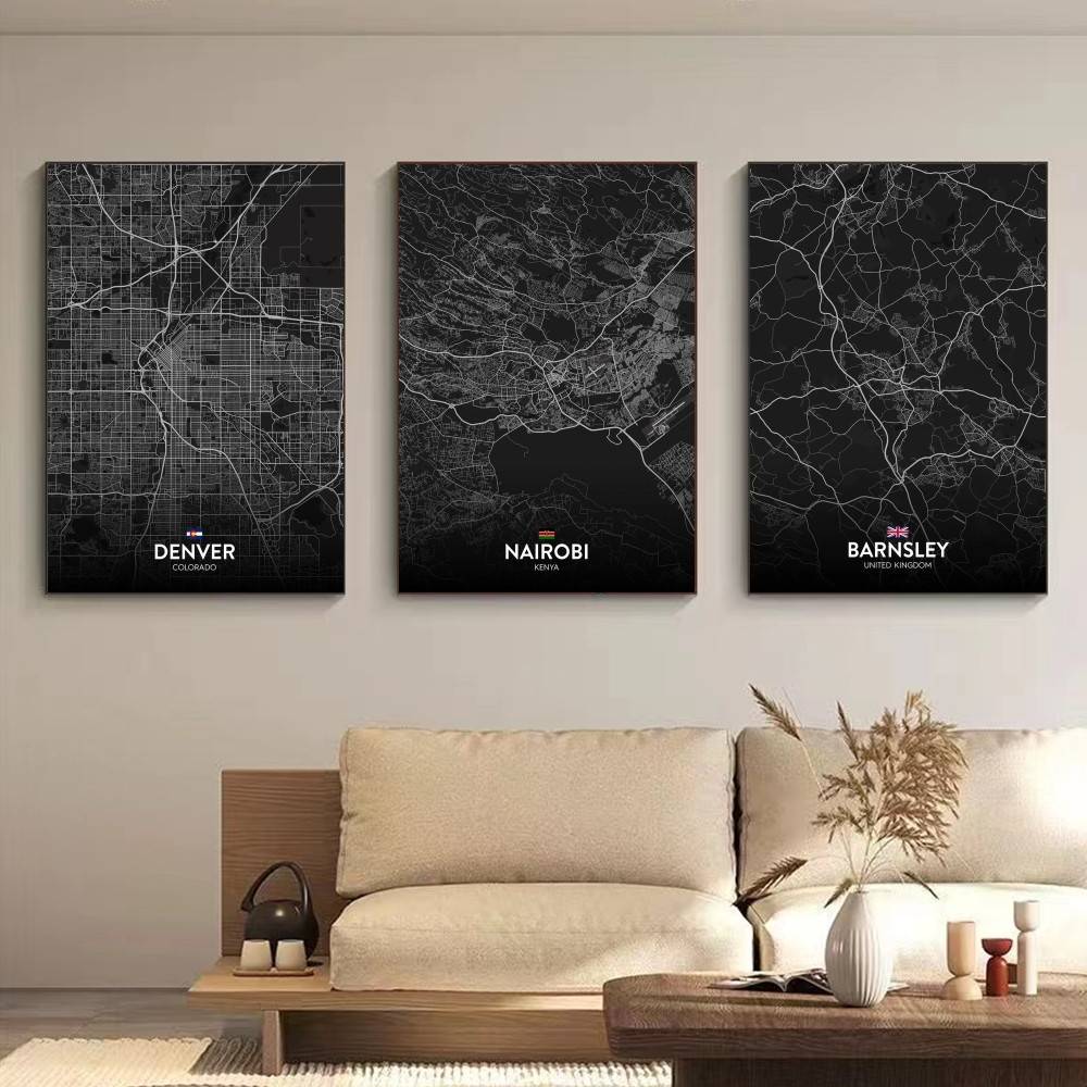 Paris London New York CUSTOM C - Home Decor London 评论和价格