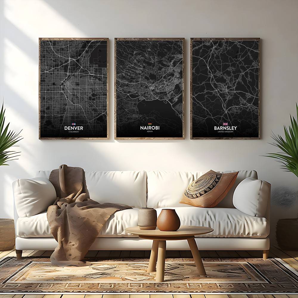 Paris London New York CUSTOM C - Home Decor London 评论和价格