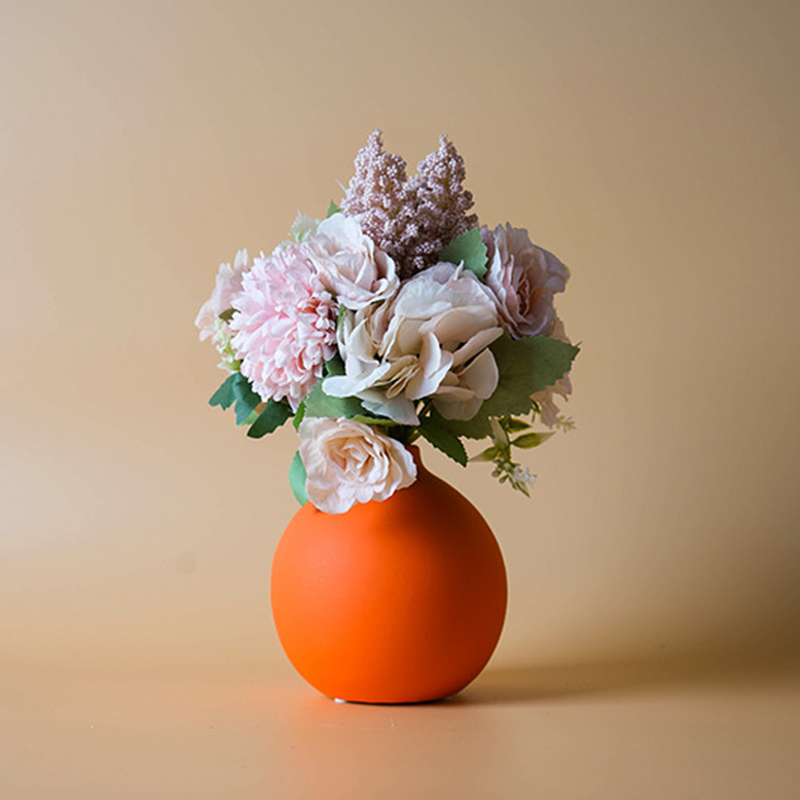 Nordic Ceramic Vase  Solid Col - Glass Vase Nordic 评论和价格