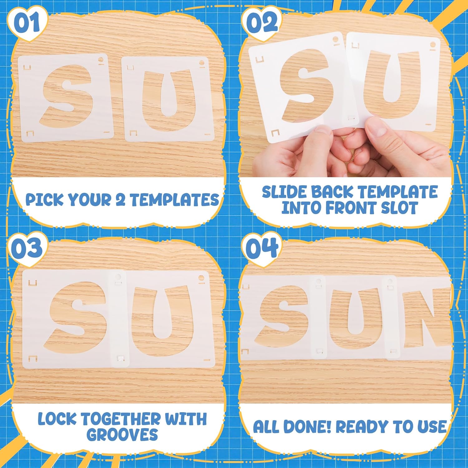 80Pcs Reusable Alphabet Number - Wooden Letter Sign 评论和价格