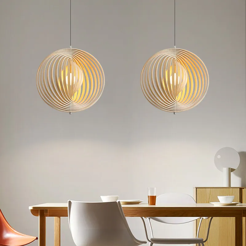 Creative Full Moon Pendant Lig - Hanging Moon Lamp 评论和价格