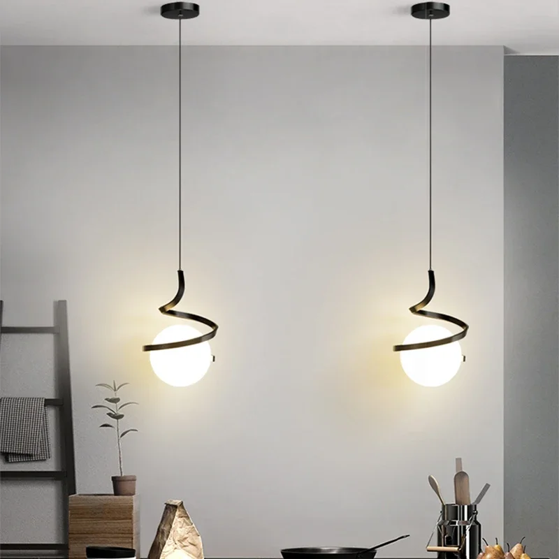 Nordic LED Pendant Light Bedro - Hanging Moon Lamp 评论和价格