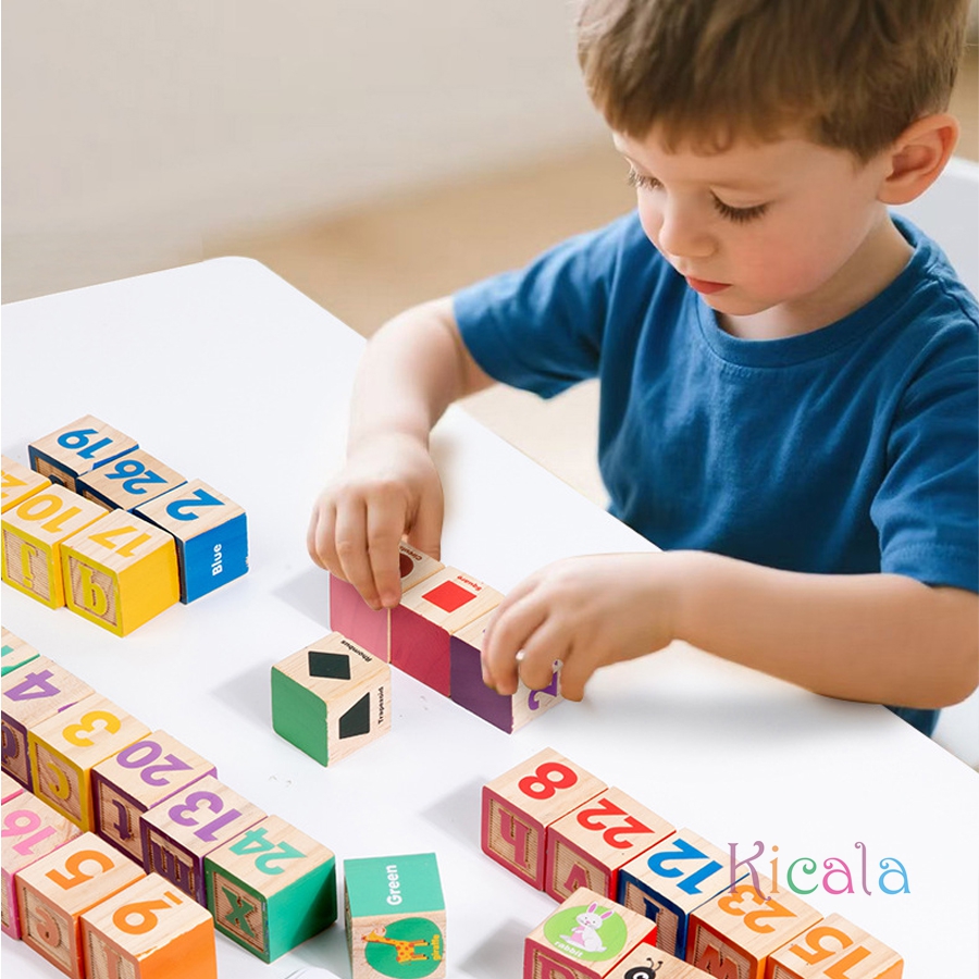 Montessori Wooden Number Block - Wooden Letter Sign 评论和价格