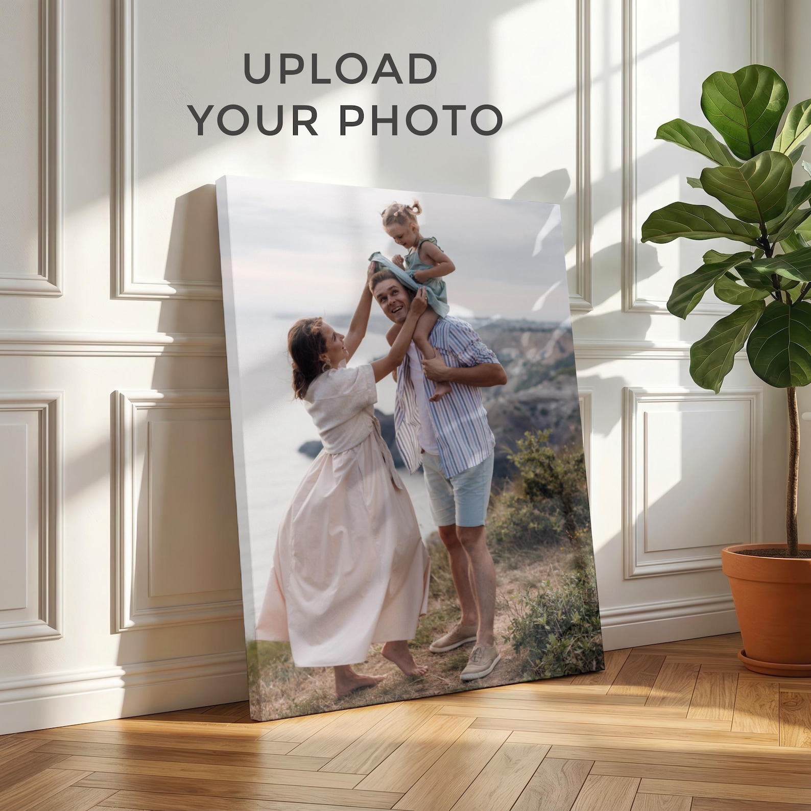 Personalized Photo Canvas, Cus - Home Decor Com 评论和价格
