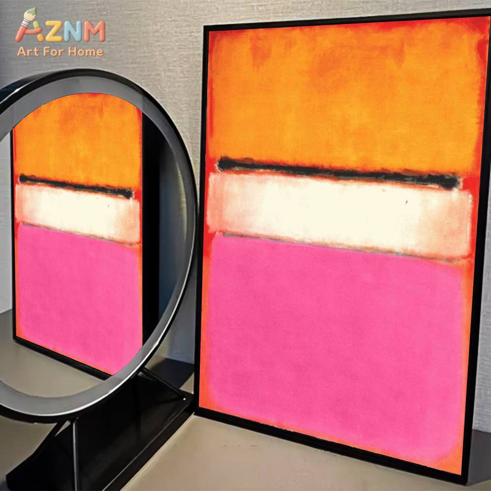 AZNM Mark Rothko Style Color B - Geometric Wall Art 评论和价格