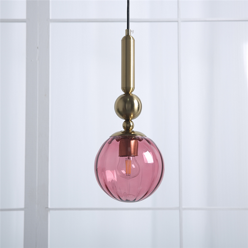 Modern Glass Pendant Lights Le - Hanging Moon Lamp 评论和价格