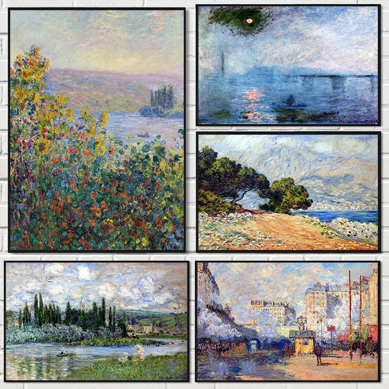 Art Canvas Paintings Famous Im - Watercolor Poster Print 评论和价格