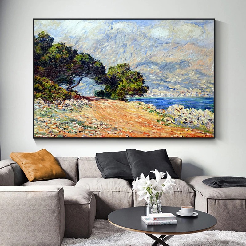 Art Canvas Paintings Famous Im - Watercolor Poster Print 评论和价格