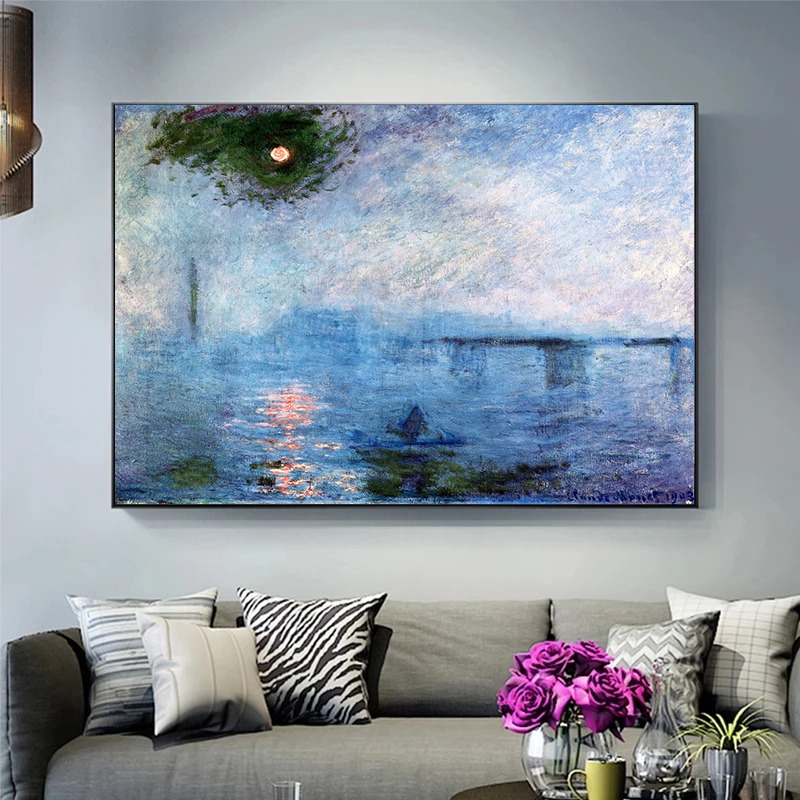 Art Canvas Paintings Famous Im - Watercolor Poster Print 评论和价格