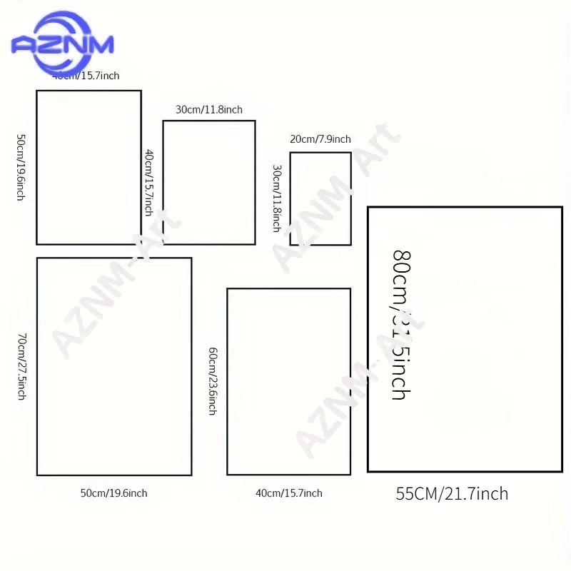 1/6pcs Watercolor Animal Nurse - Watercolor Poster Print 评论和价格