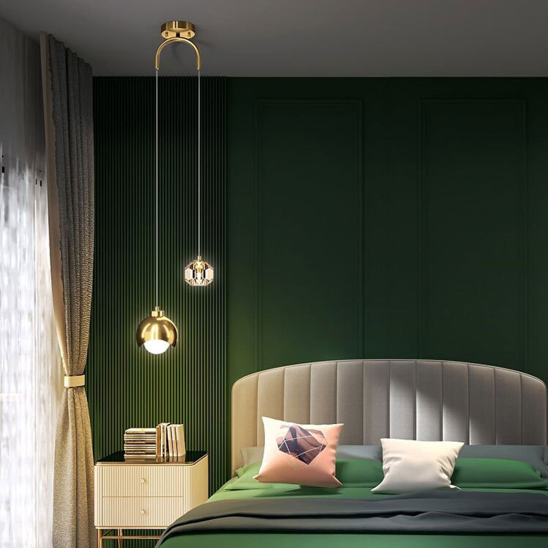 Bedroom Bedside Hanging Pendan - Hanging Moon Lamp 评论和价格