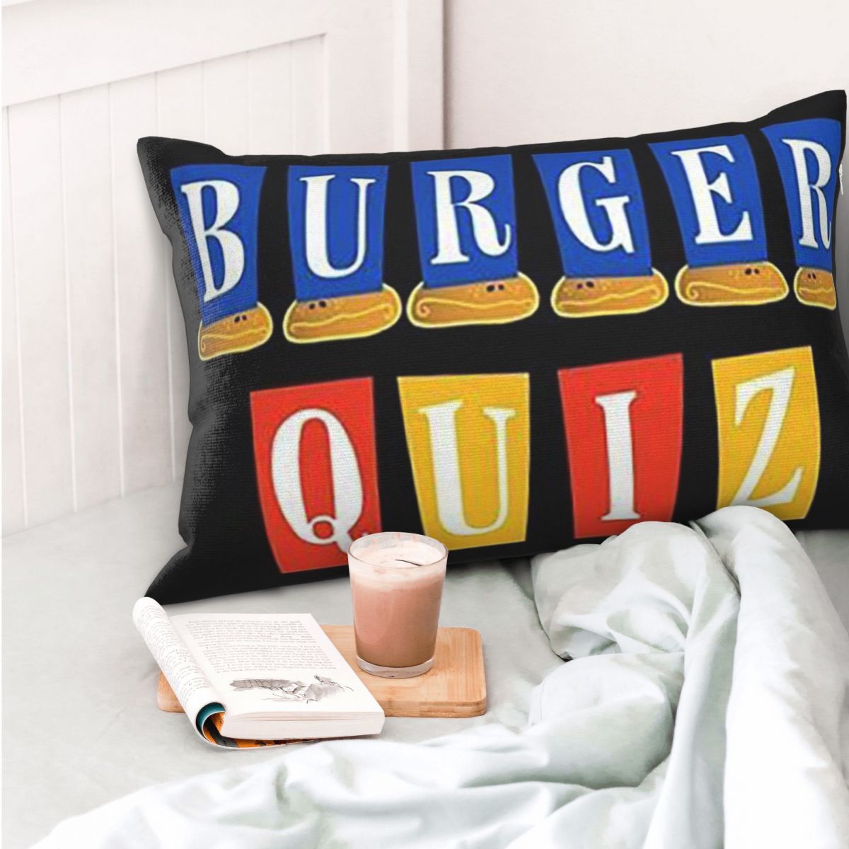 Burger Quiz New Logo Rectangle - Home Decor Quiz Free 评论和价格