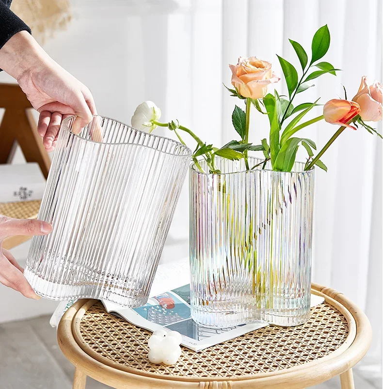 Creative Nordic Glass Vase Hom - Glass Vase Nordic 评论和价格