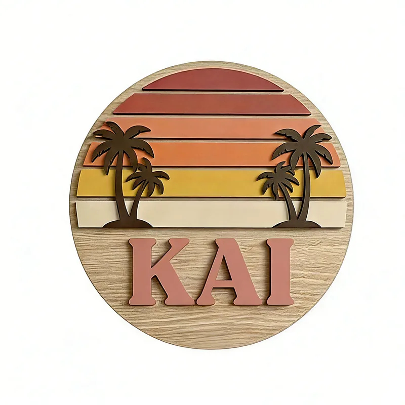 Customizable Round Vintage Bea - Wooden Letter Sign 评论和价格