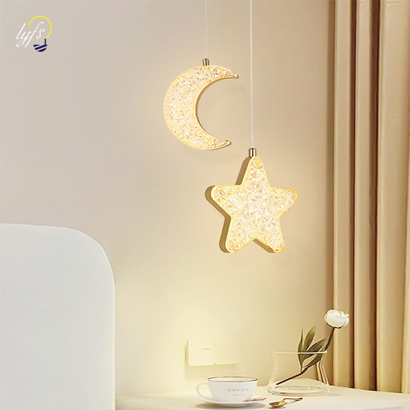LED Pendant Light Hanging Lamp - Hanging Moon Lamp 评论和价格