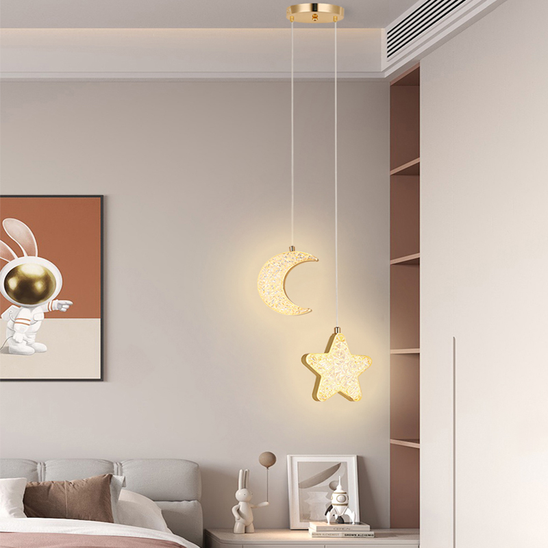 LED Pendant Light Hanging Lamp - Hanging Moon Lamp 评论和价格