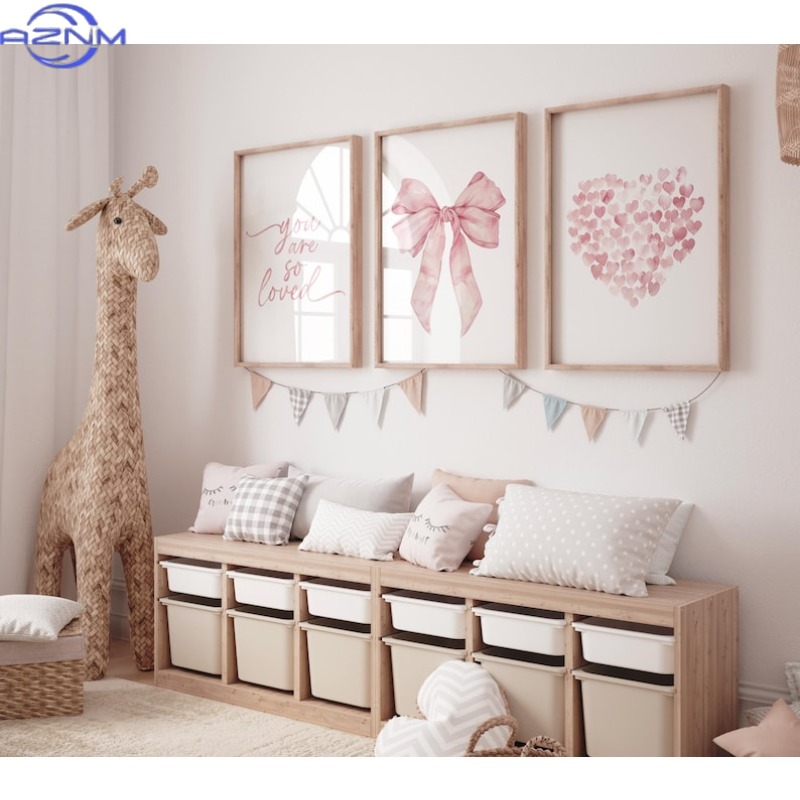 3pcs (Unframed Canvas Posters) - Watercolor Poster Print 评论和价格