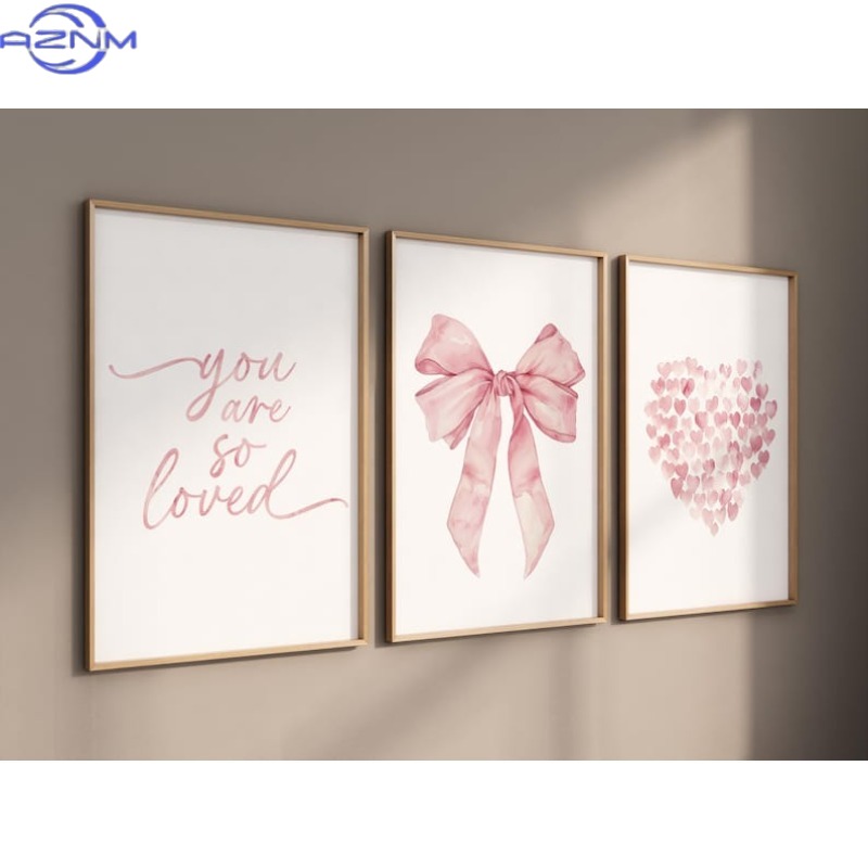 3pcs (Unframed Canvas Posters) - Watercolor Poster Print 评论和价格