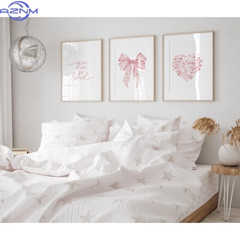 3pcs (Unframed Canvas Posters) - Watercolor Poster Print 评论和价格